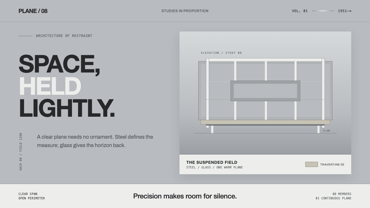 Farnsworth House design style — example