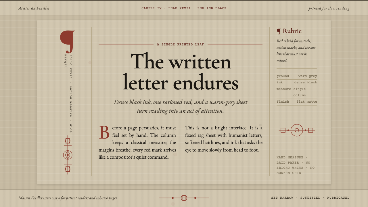 Garamond Old-Style French Serif design style