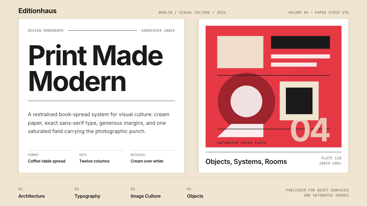 Gestalten Design Book design style