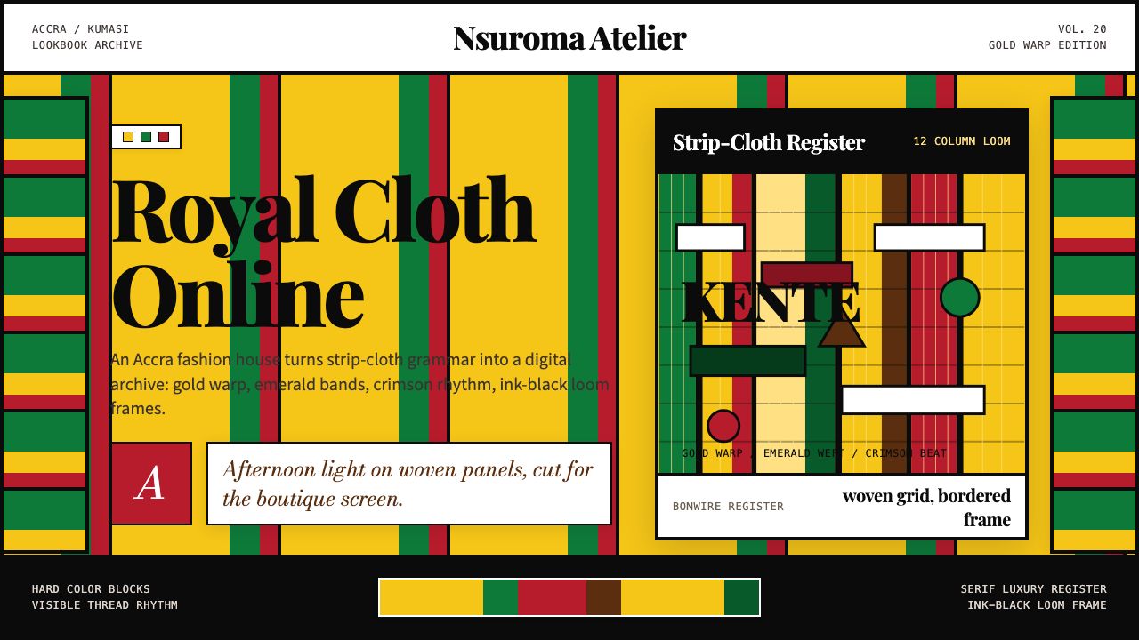 Ghana Kente Fashion 2020 design style