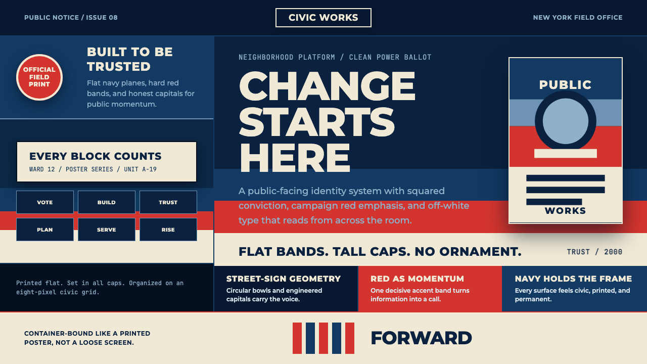 Gotham Geometric Sans design style