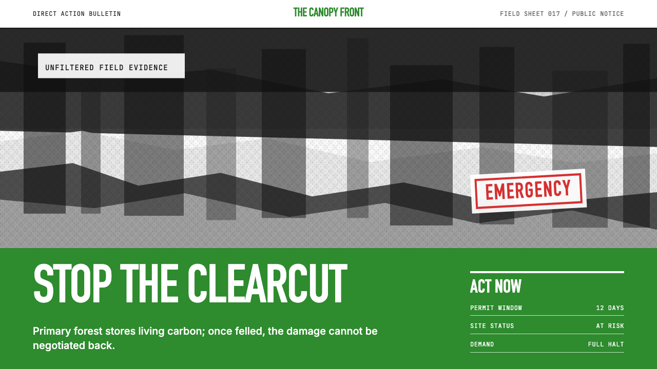 Greenpeace (Activist Poster) 设计风格示例