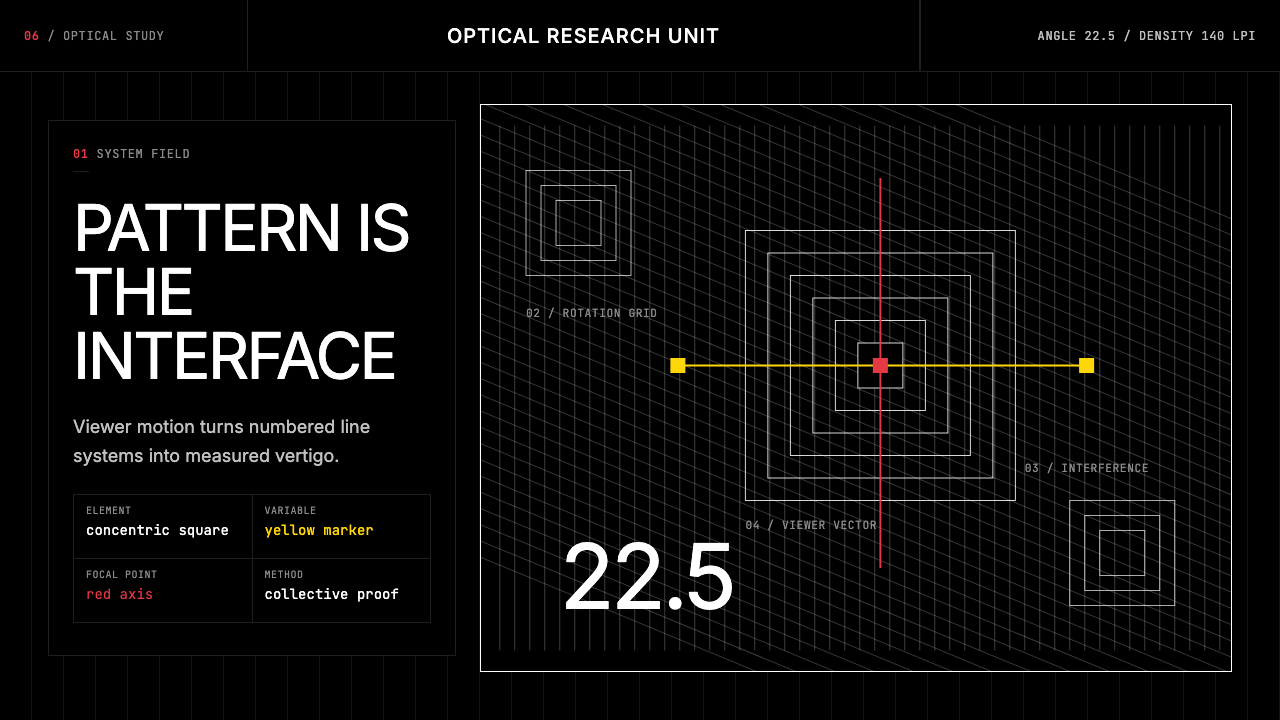 GRAV Op-Kinetic (1960) design style — example