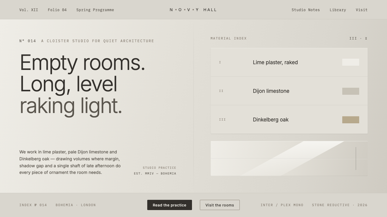 John Pawson Minimalism 设计风格示例