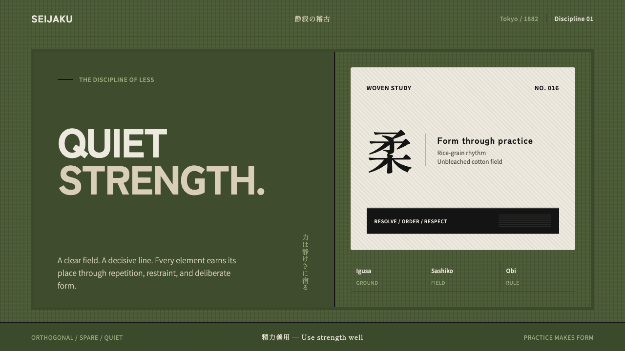 Judo Gi Kodokan design style — example