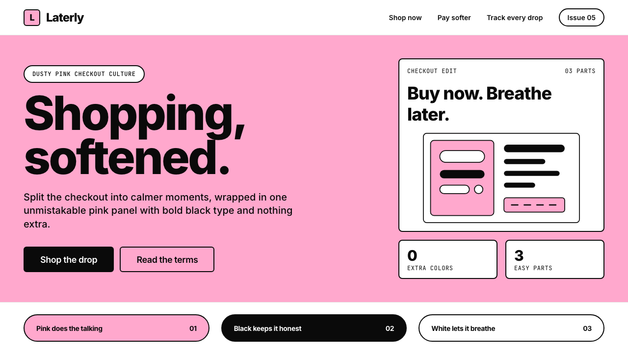 Klarna design style