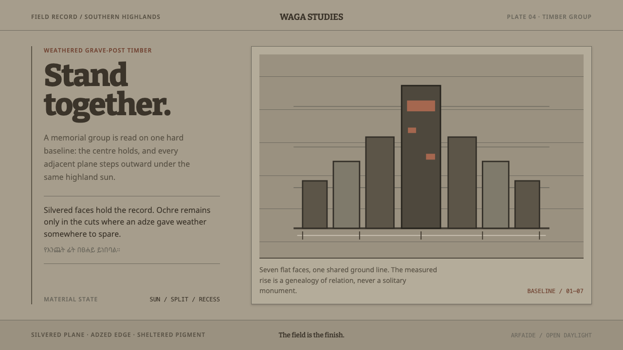 Konso Waga design style — example