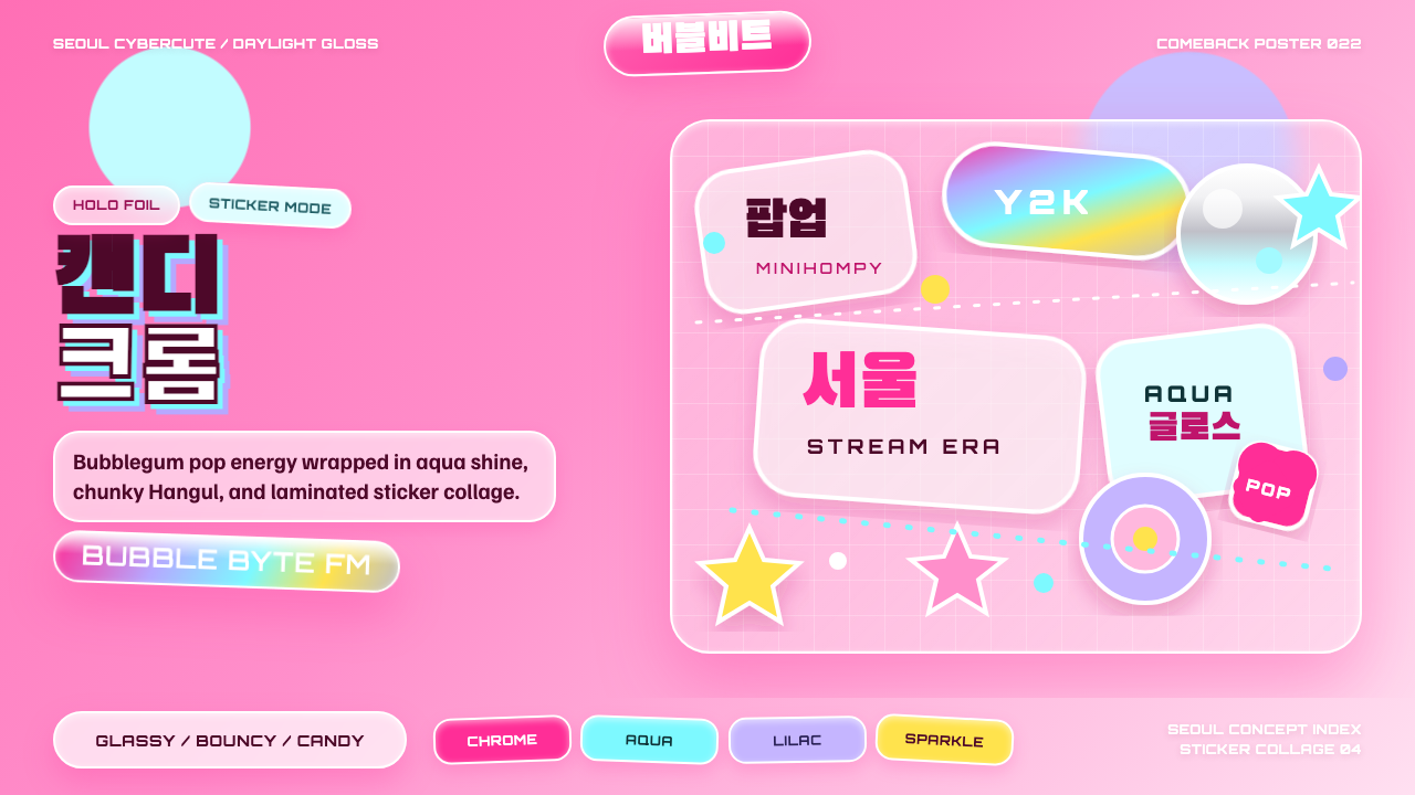 K-Pop Y2K Seoul design style