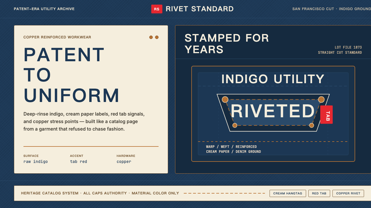 Levi's 501 design style