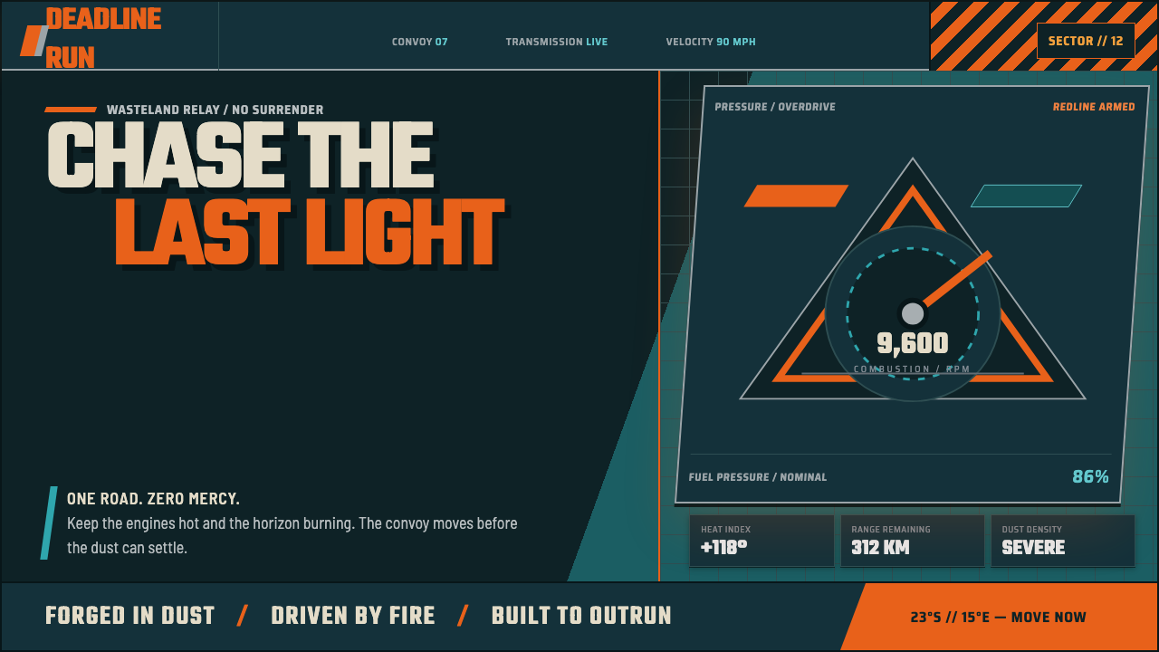 Mad Max Fury Road (2015) design style — example