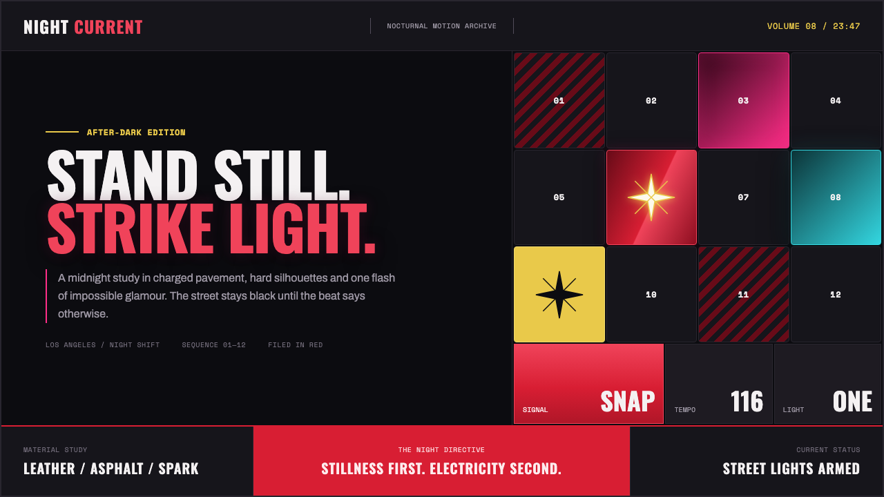 Thriller (1982) design style — example
