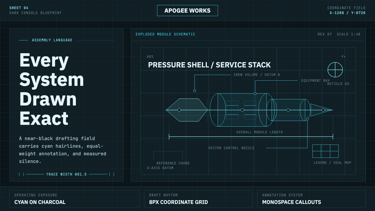 Spacecraft Schematic design style — example