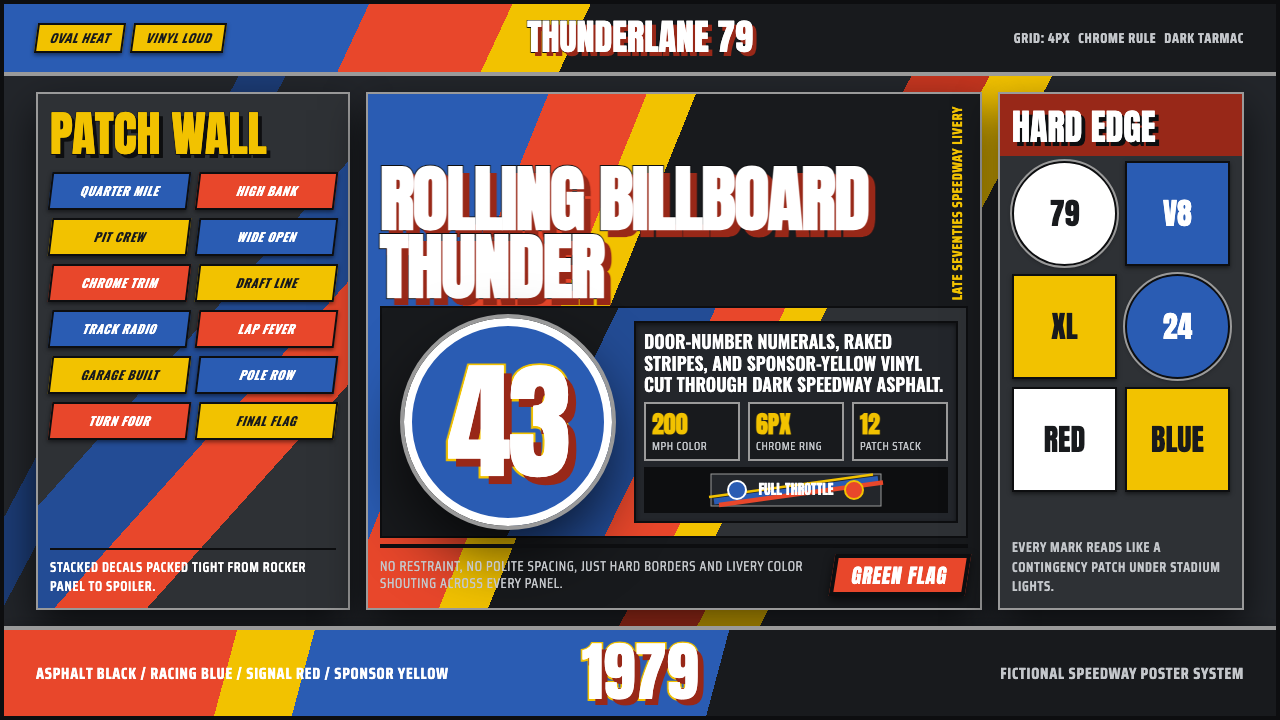 NASCAR Stock Car design style — example