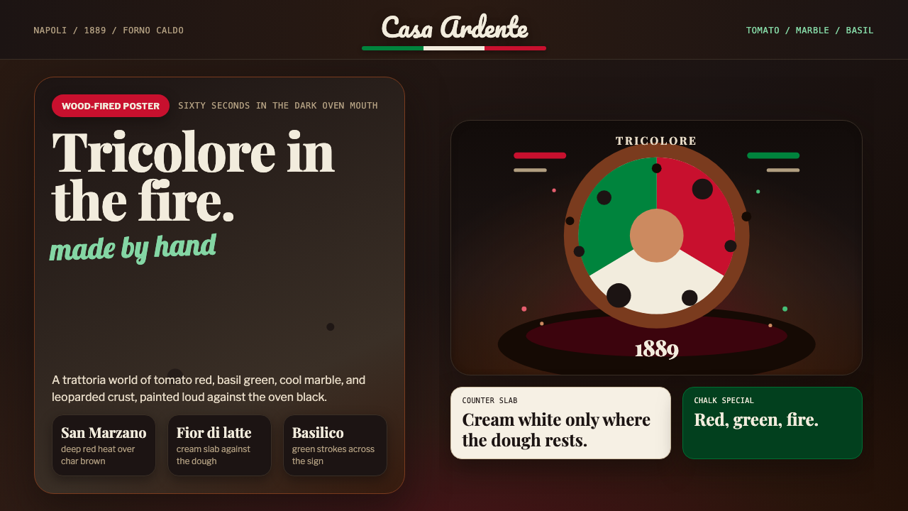 Neapolitan Pizza design style