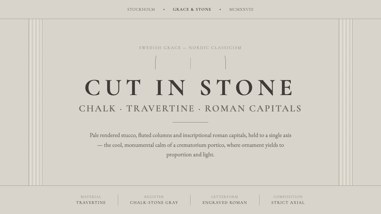 Nordic Classicism Asplund design style