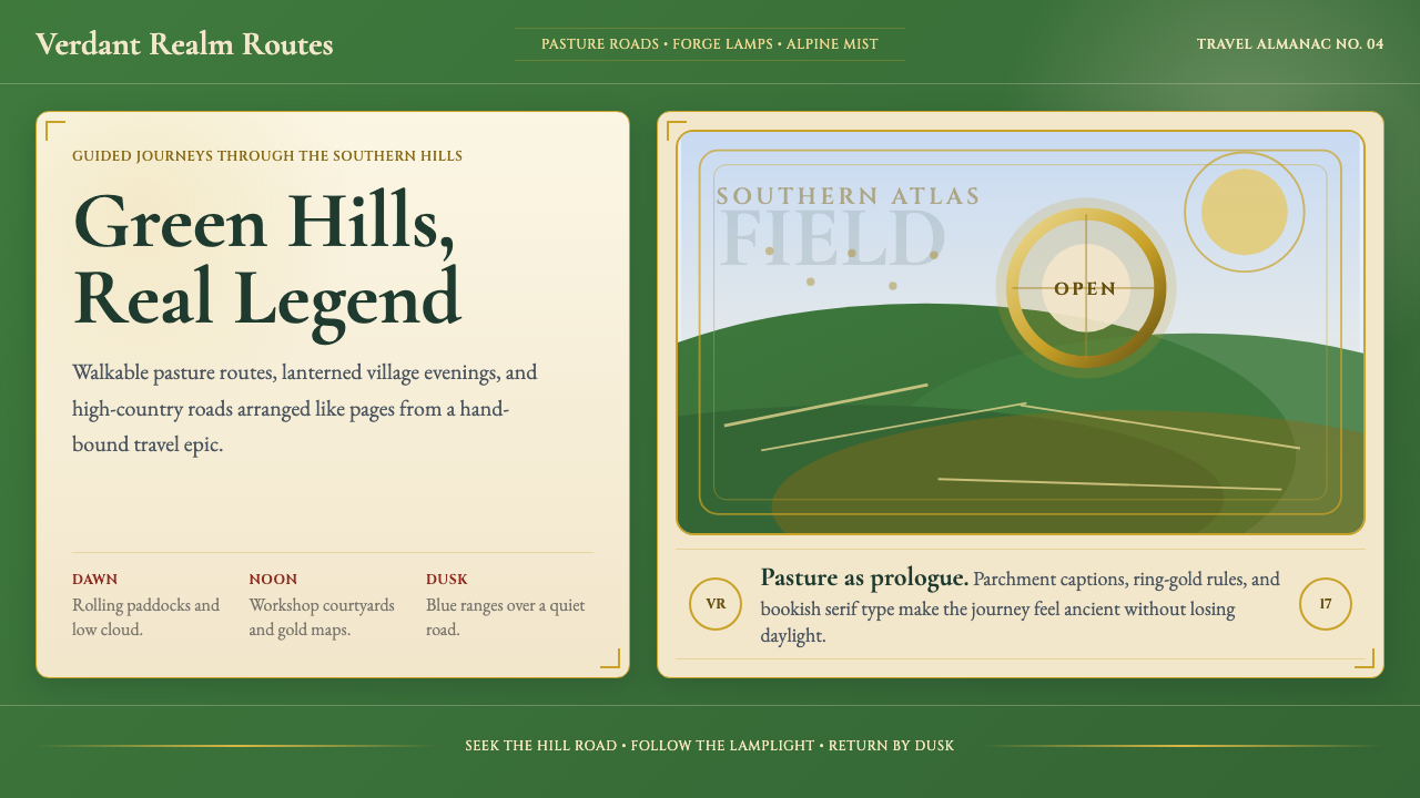 NZ Lord of the Rings Tourism design style