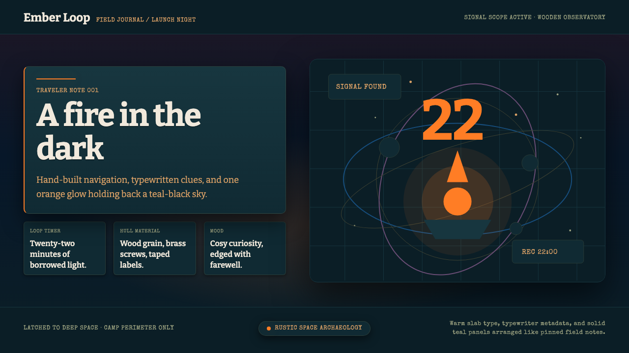 Outer Wilds design style — example