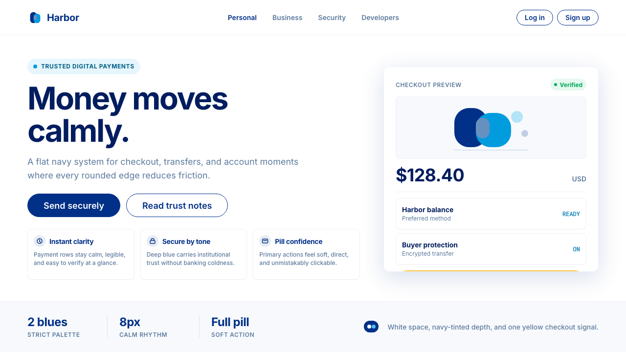 PayPal design style