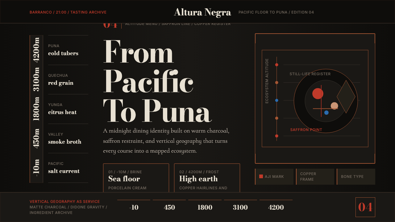 Lima Nuevo Andino Cuisine design style — example
