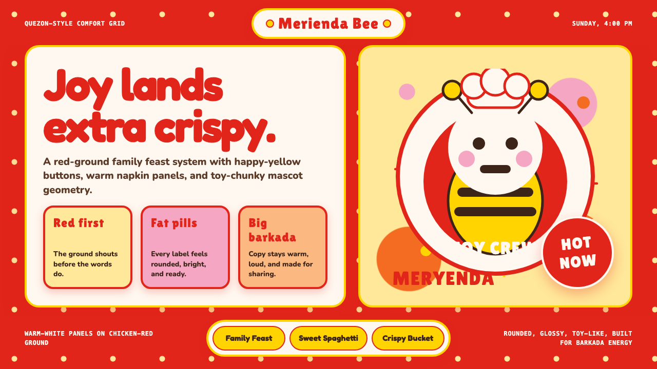 Philippines Jollibee Bee Mascot design style — example