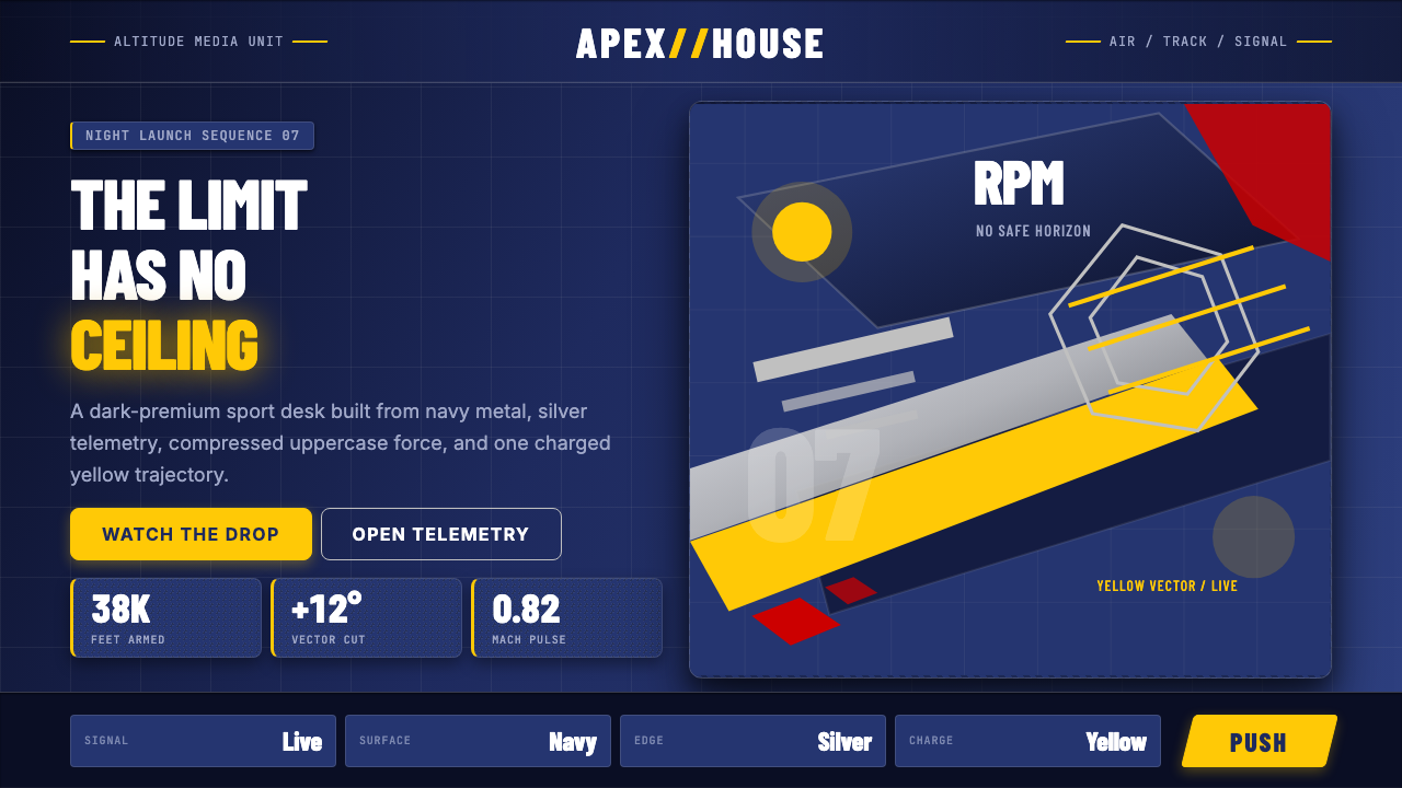 Red Bull Extreme Sports design style