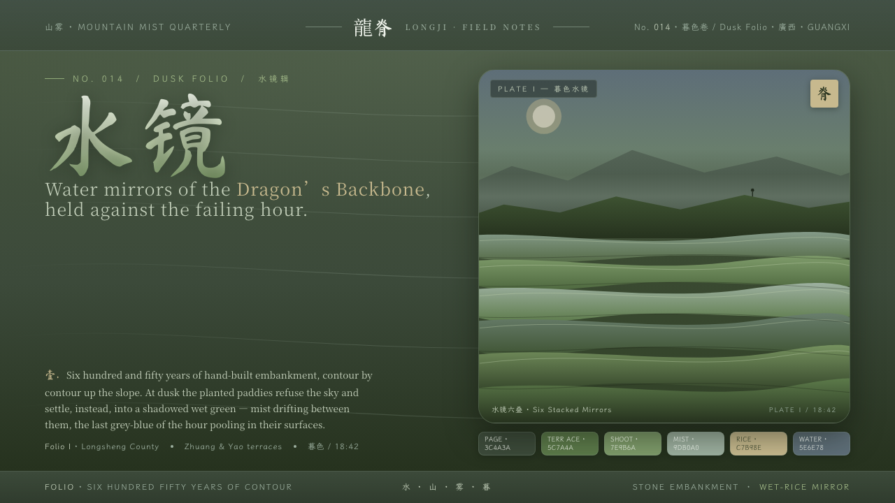 Rice Terrace 设计风格示例