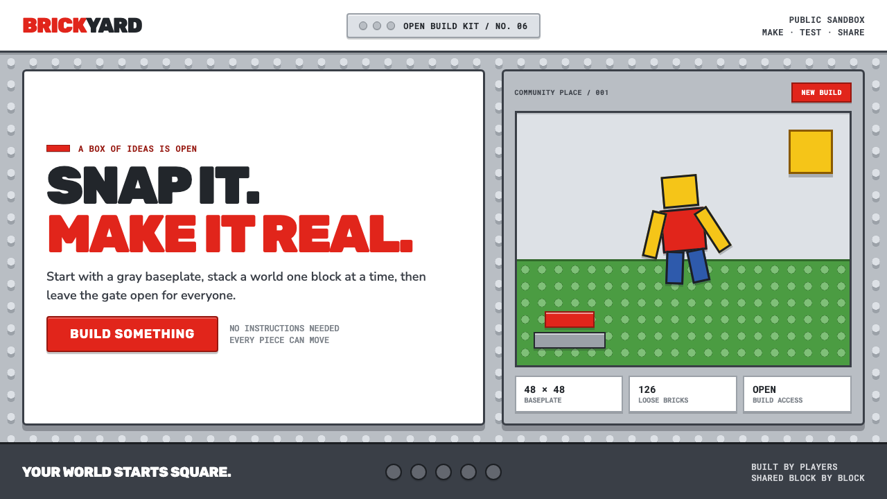 Roblox (2006) design style — example