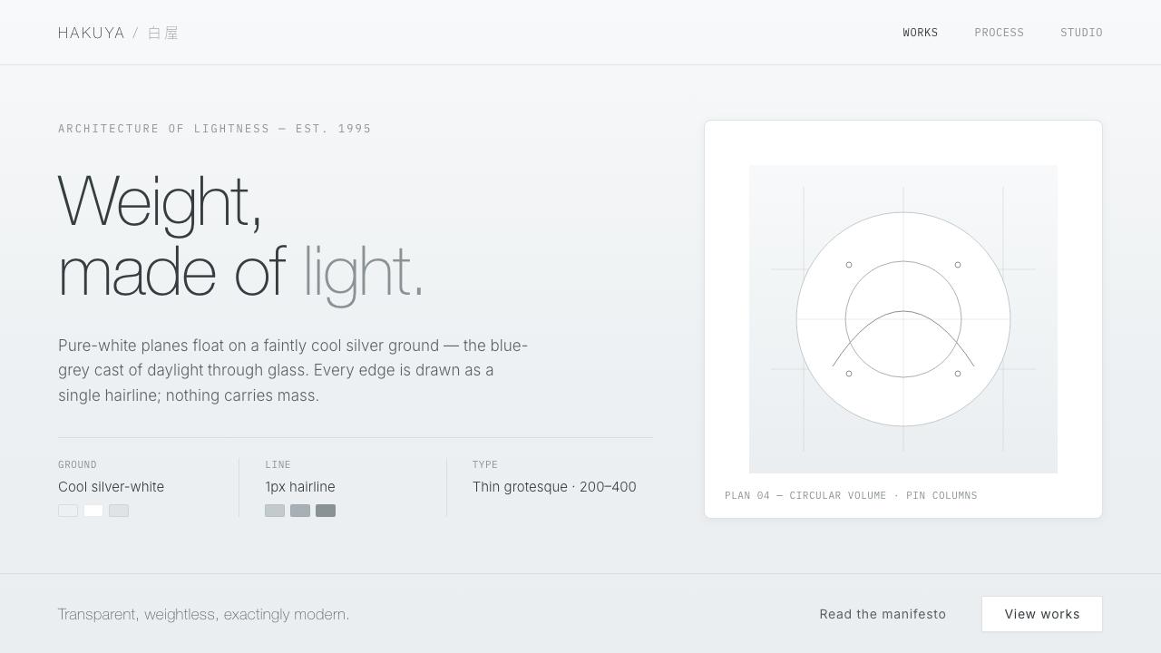 SANAA White Lightness design style — example