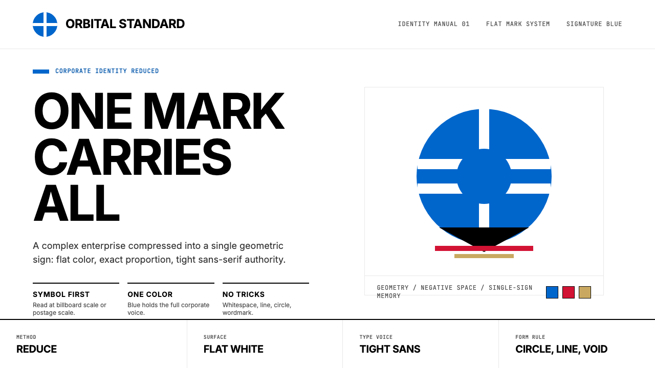 Saul Bass Corporate design style