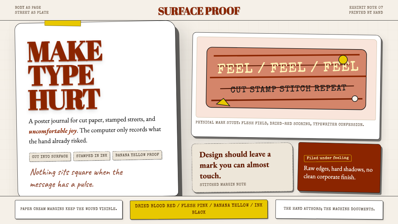 Stefan Sagmeister design style