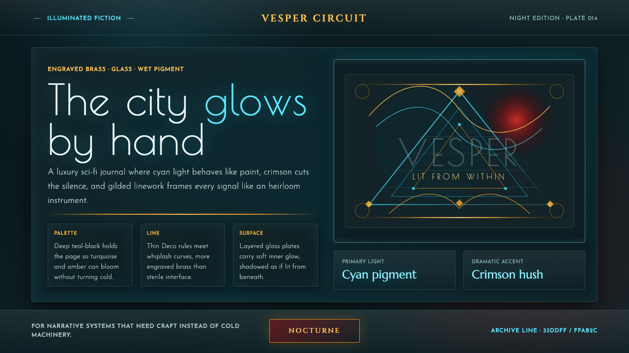 Transistor Cloudbank design style — example