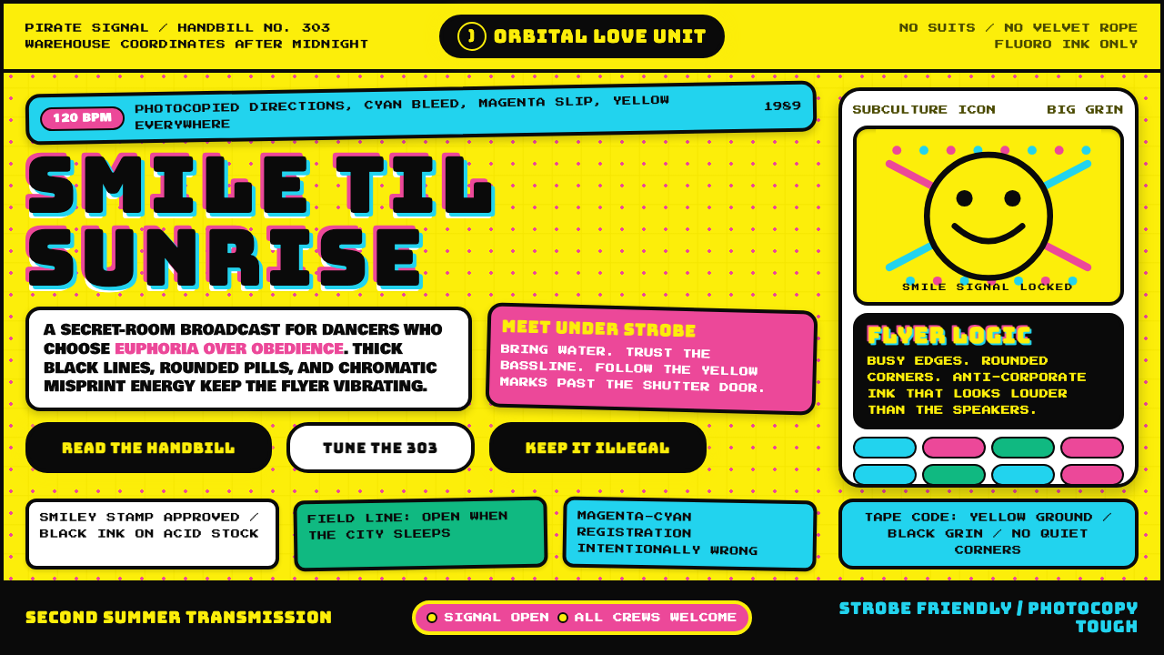 UK Acid House (1989) design style