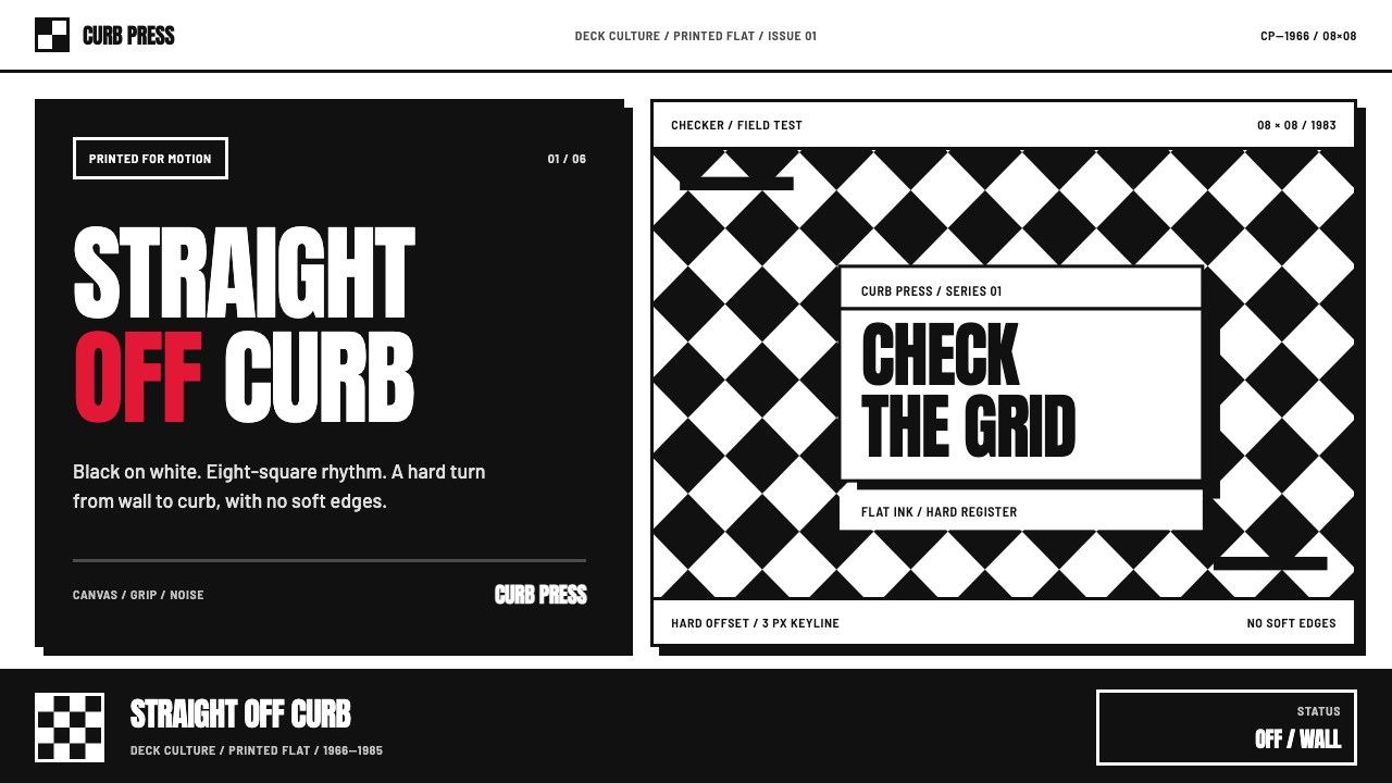 Vans Checkerboard (1966) design style — example