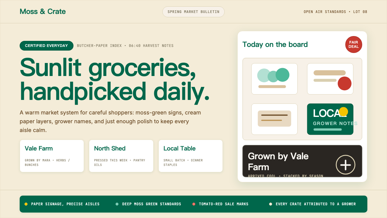 Whole Foods Market design style